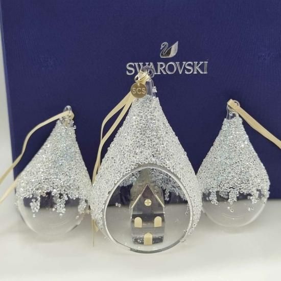 数々の賞を受賞 希少❗️新品❗️Swarovski 星オーナメント- ツララ