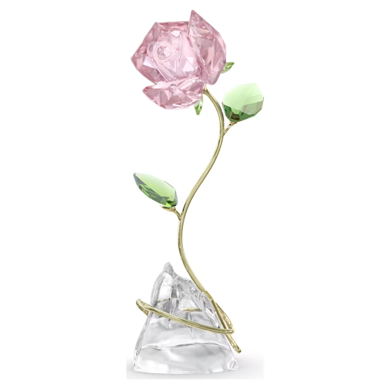 スワロフスキー Swarovski クリスタル 置物 花 Florereローズ スワロフスキー Swarovski クリスタル 置物 花 Florereローズ