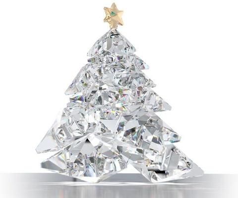 最新作の スワロフスキー SWAROVSKI クリスマスツリー 工芸品 