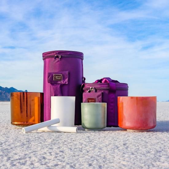 最終SALE❗️カリスキ社製クリスタルボウル フロスト ７インチ C-40(ド) クリスタルボウル｜マニマナ｜東京｜MANIMANA公式オンラインストア