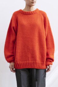 Extra Kid Mohair Epaulet Sleeve Sweater