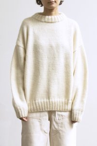 Extra Kid Mohair Sweater (off white)