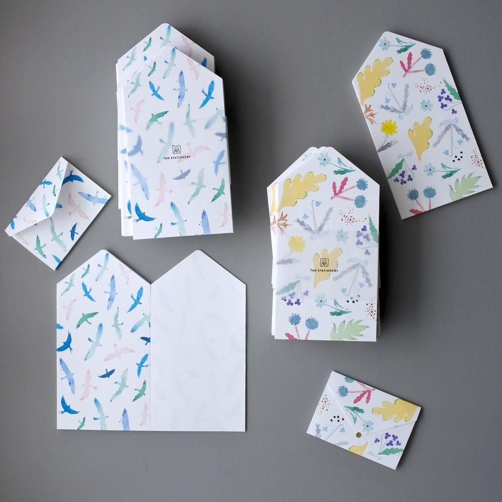 266    ＊プチ封筒&コーヒー染めタグ 雑貨卸、雑貨仕入れ（【cozyca products】cozyca products