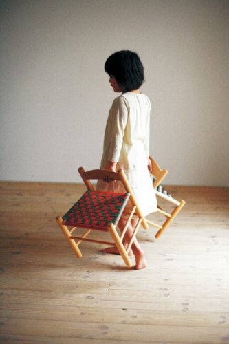 広松木工 シェーカー キッズチェア素材ビーチオイル仕上げ - 椅子