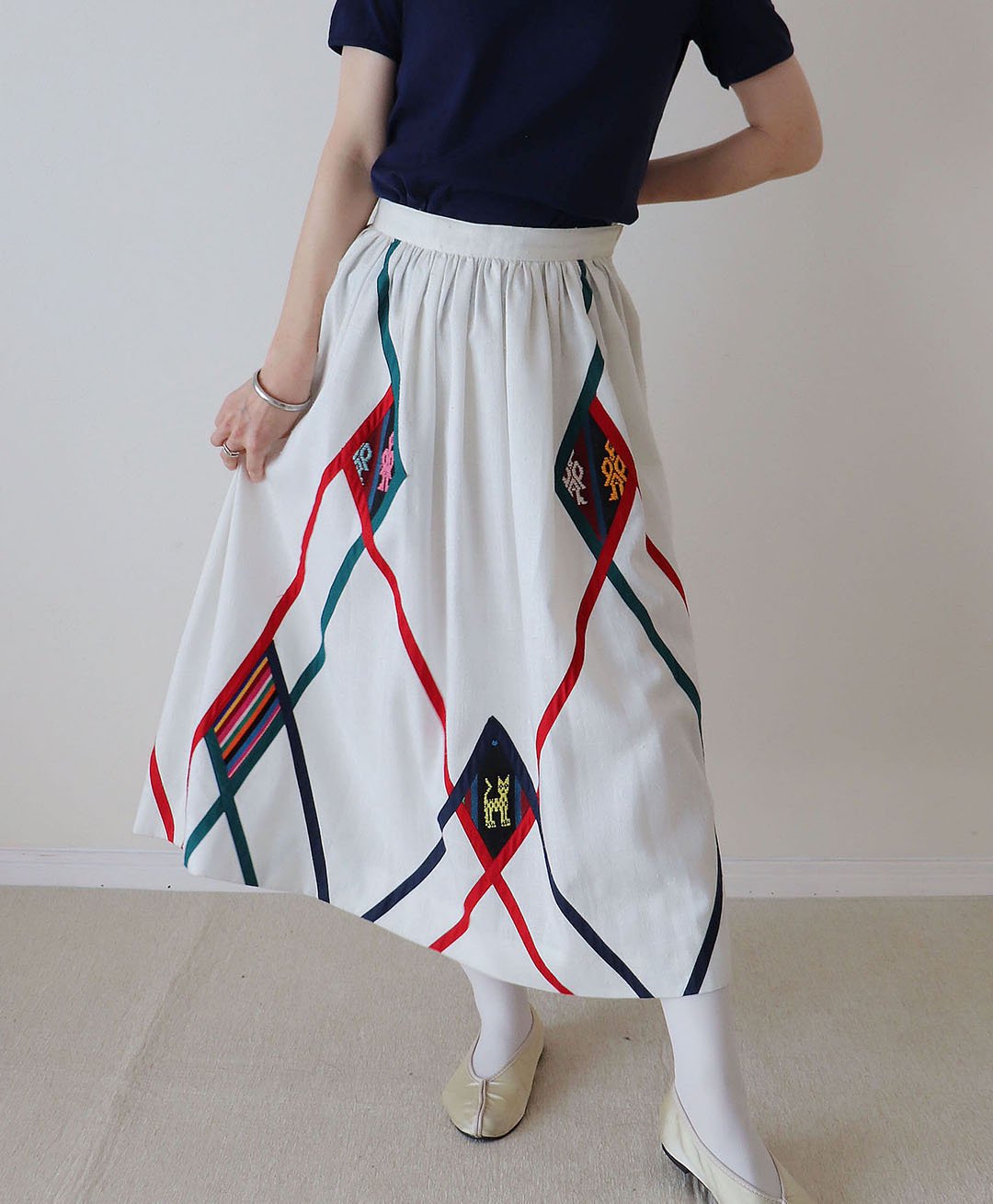 送料無料・70'S・Vintage】USED PATCHWORK SKIRT | labiela.com