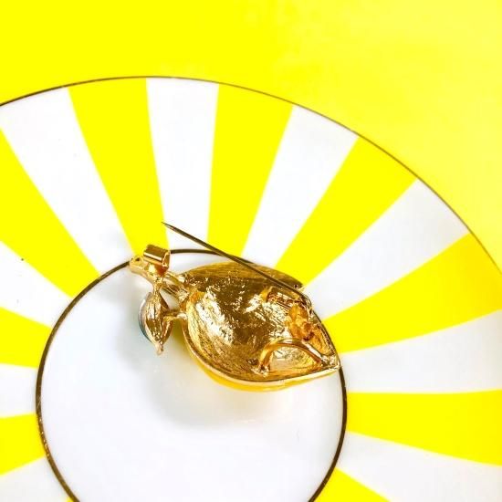 Lemon ブローチ