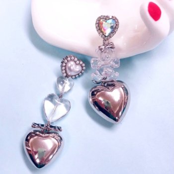 <img class='new_mark_img1' src='https://img.shop-pro.jp/img/new/icons57.gif' style='border:none;display:inline;margin:0px;padding:0px;width:auto;' />WHITE PEARL HEARTSILVER HEARTCLEARޥԥ