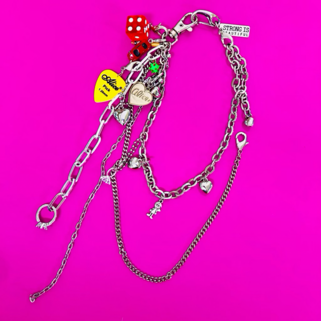 <img class='new_mark_img1' src='https://img.shop-pro.jp/img/new/icons14.gif' style='border:none;display:inline;margin:0px;padding:0px;width:auto;' />SILVER&CASINO CHAIN NECKLACE 3WAY