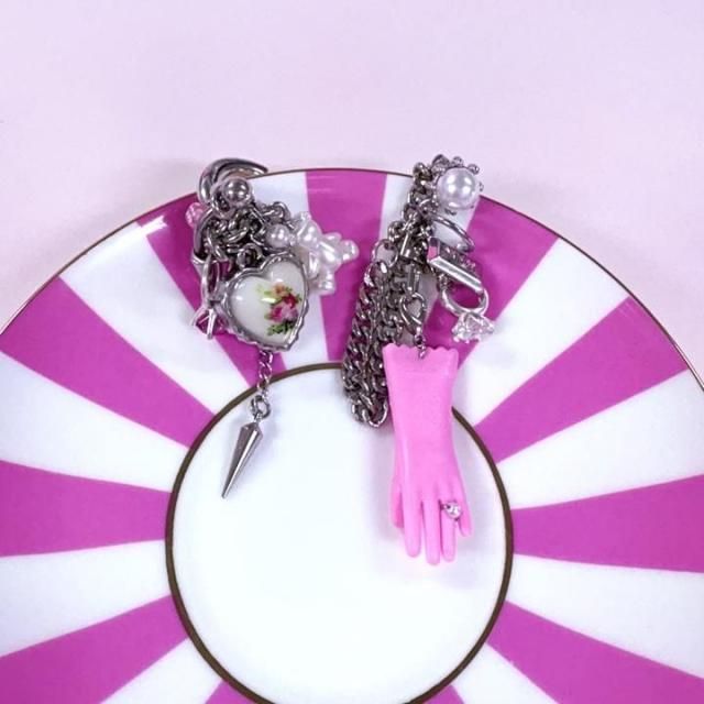 <img class='new_mark_img1' src='https://img.shop-pro.jp/img/new/icons65.gif' style='border:none;display:inline;margin:0px;padding:0px;width:auto;' />ROCOCO PUNK  RUBBER GLOVES 2WAYԥ