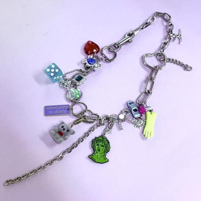 <img class='new_mark_img1' src='https://img.shop-pro.jp/img/new/icons14.gif' style='border:none;display:inline;margin:0px;padding:0px;width:auto;' />TOY&BIJYOU CHARM  NECKLACE  3WAY