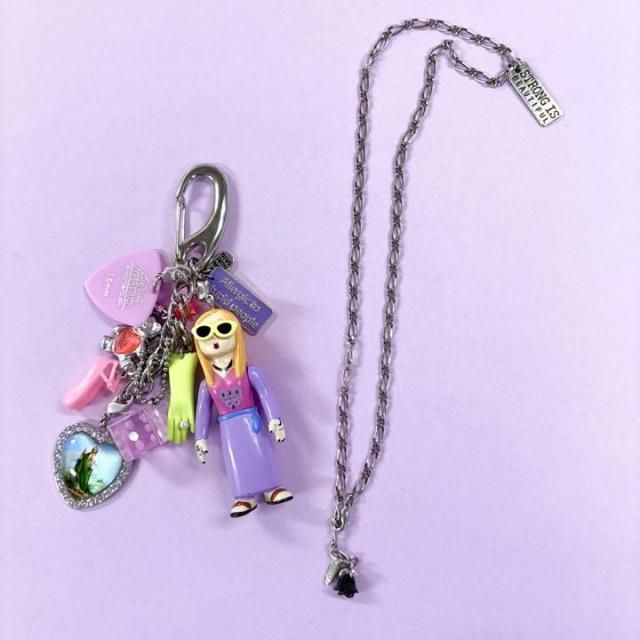 <img class='new_mark_img1' src='https://img.shop-pro.jp/img/new/icons47.gif' style='border:none;display:inline;margin:0px;padding:0px;width:auto;' />HIPPY GIRL CHARM  NECKLACE 2WAY