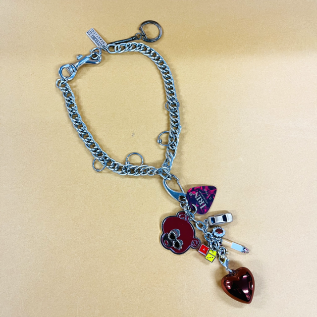 <img class='new_mark_img1' src='https://img.shop-pro.jp/img/new/icons47.gif' style='border:none;display:inline;margin:0px;padding:0px;width:auto;' />BEAR& HEARTBODY PIERCING CHARM  NECKLACE 3WAY