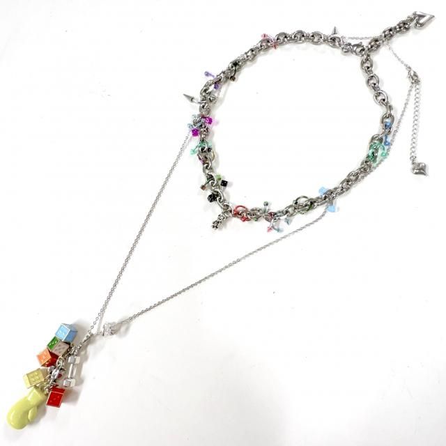 <img class='new_mark_img1' src='https://img.shop-pro.jp/img/new/icons47.gif' style='border:none;display:inline;margin:0px;padding:0px;width:auto;' />DICE&SILVERBODY PIERCING  NECKLACE 2SET