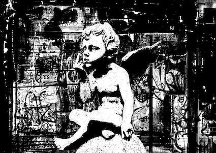kenny random hard times #11 banksy（Nafir - Breath (CANVAS