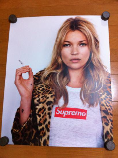 SUPREME - Kate Moss POSTER 2012 S/S - RATKING GALLERY ONLINE SHOP |  ARTギャラリー販売店