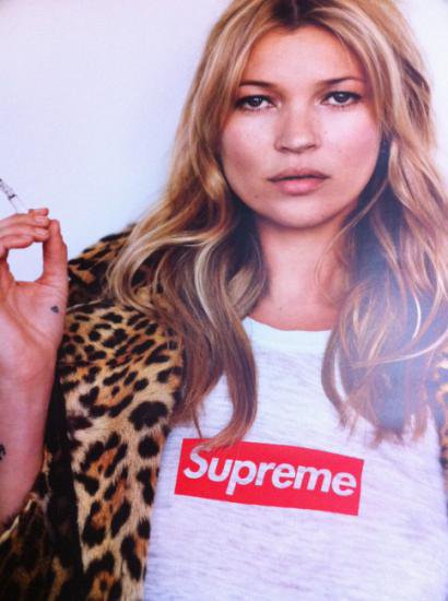 SUPREME - Kate Moss POSTER 2012 S/S - RATKING GALLERY ONLINE SHOP 