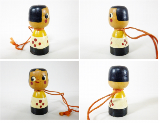 不二家 ハイカップ ペコちゃん こけし人形 - 「宝の森」昭和 不二家 ハイカップ ペコちゃん こけし人形 - 「宝の森」昭和