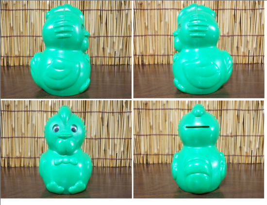 JA ソフビ貯金箱(とり) - 昭和レトロ、レトロ雑貨、フィギュア