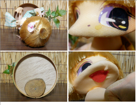 カッパ 河童 ポーズ人形（行水）２３ｃｍ - 「宝の森」昭和レトロ雑貨、フィギュア、玩具のリサイクル