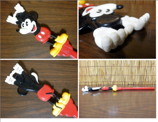 海外ディズニーランド ミッキーマウス 孫の手 - 「宝の森」昭和レトロ雑貨、フィギュア、玩具のリサイクル