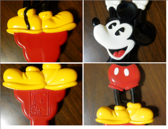 海外ディズニーランド ミッキーマウス 孫の手 - 「宝の森」昭和レトロ雑貨、フィギュア、玩具のリサイクル