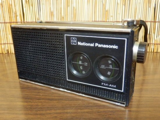 ナショナル パナソニック 小型ラジオ　RF-5281974年製