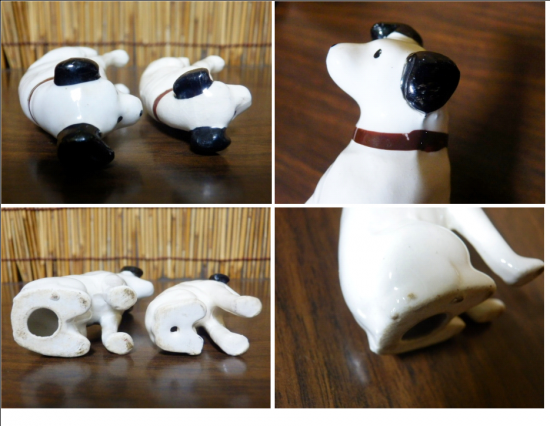 昭和レトロ☆当時もの】ビクター犬 ニッパー 6匹 ビンテージ