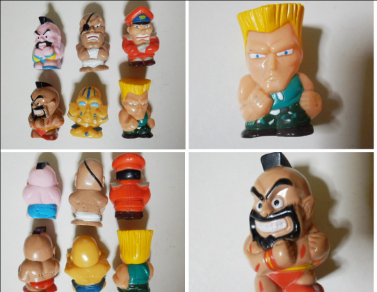 ストリートファイター 指人形 １６種セット - 「宝の森」昭和レトロ雑貨、フィギュア、玩具のリサイクル