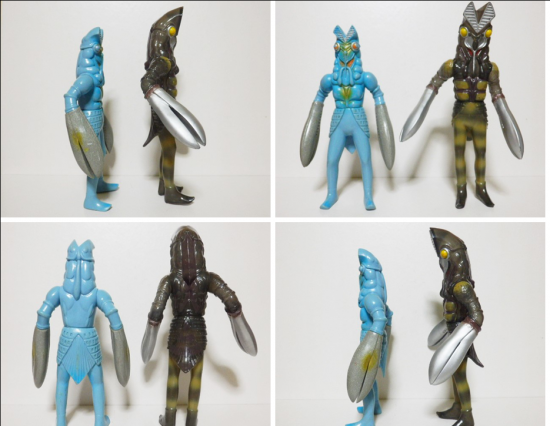 バンダイ ウルトラ怪獣 1983年・1994年 バルタン星人 2 バンダイ ウルトラ怪獣 1983年・1994年 バルタン星人 2