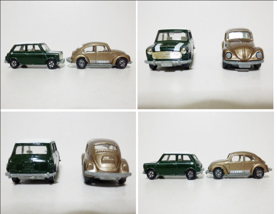 トミカ 70年代 2種セット(ミニクーパー・フォルクスワーゲン トミカ 70年代 2種セット(ミニクーパー・フォルクスワーゲン