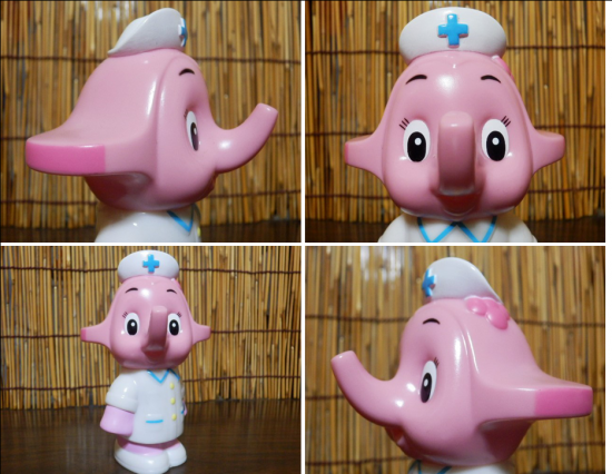 佐藤製薬 ソフビ貯金箱 サトコちゃん（ナース） - 「宝の森