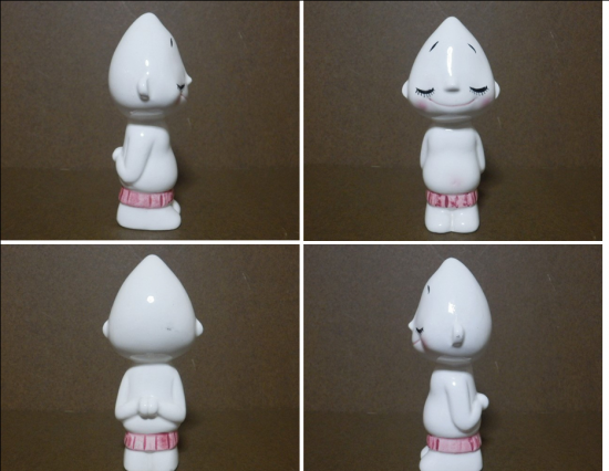 内藤ルネ 陶器人形（ビリケン）１０.７ｃｍ - 昭和レトロ、レトロ雑貨