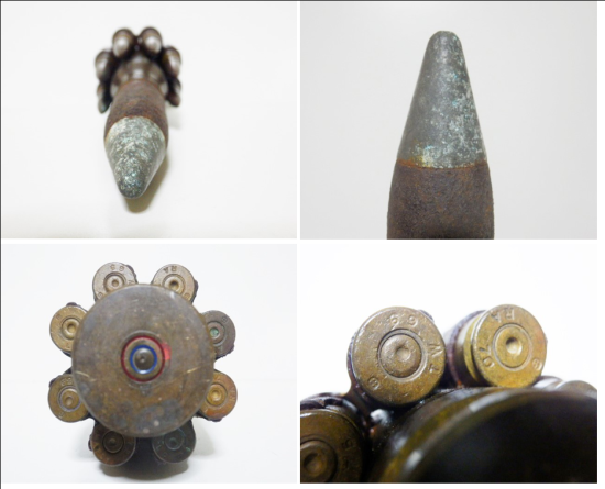 銃弾 置物 16.5cm - 「宝の森」昭和レトロ雑貨、フィギュア