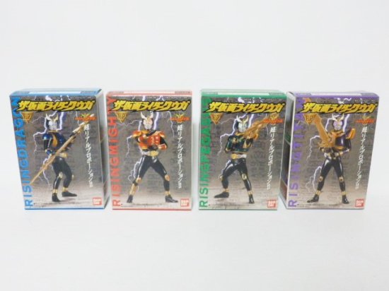 バンダイ ザ・仮面ライダークウガ 超リアルプロポーション 全４種セット - 「宝の森」昭和レトロ雑貨、フィギュア、玩具のリサイクル