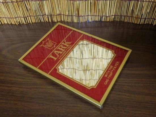 LARKラーク レトロ卓上ミラー 鏡 - 「宝の森」昭和レトロ