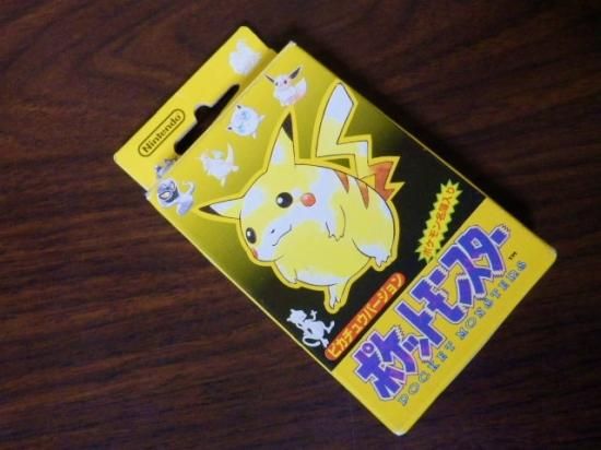 国内発送 ポケットモンスター トランプ ピカチュウ 黄色 イエロー