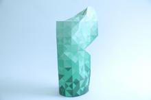 Paper Vase Cover (green)