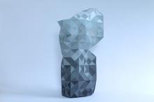 Paper Vase Cover (Grey)