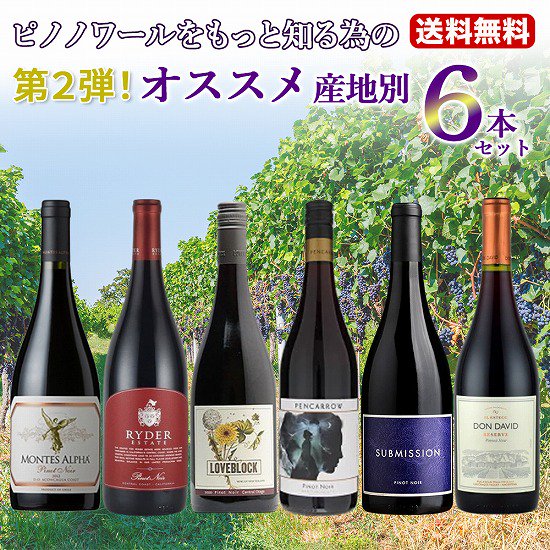8,704円アメリカワイン　ピノ　ノワール　2本セット
