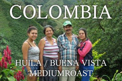 COLOMBIA HUILA / BUENA VISTA MEDIUMROAST（コロンビア ウィラ地区 / ブエナビスタ農園 中煎り）