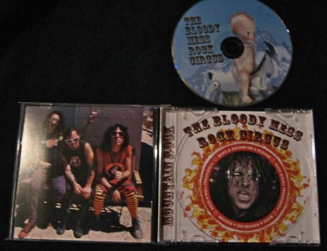 Bloody F Mess The Bloody Mess Rock Circus Mountain Rock Cd Record Boy