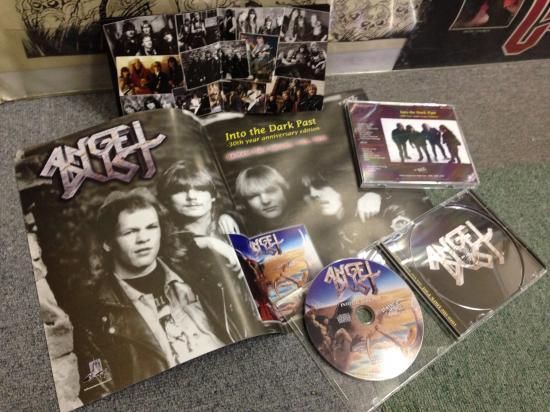 ANGEL DUST - Into The Dark Past CD 30th YEAR ANNIVERSARY EDITION