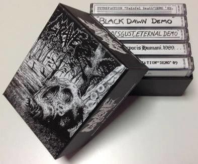 GRAVE - Necropsy-The Complete Demo Recordings 1986-1991 5xTAPE BOX