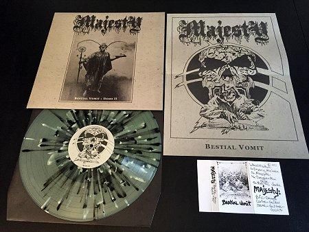 MAJESTY - Bestial Vomit + Demo II LP - RECORD BOY