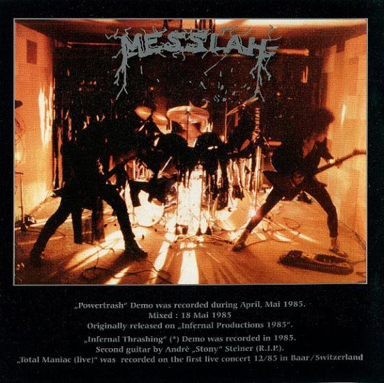 MESSIAH - Powertrash / The Infernal Thrashing CD - RECORD BOY