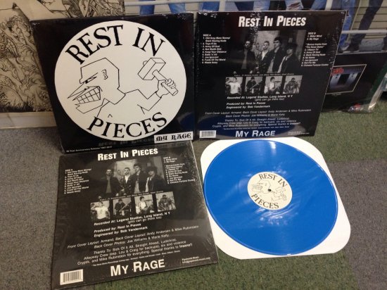 REST IN PIECES - My Rage 30th ANNIVERSARY EDITION LP - RECORD BOY