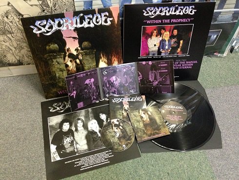 SACRILEGE (UK) - Within The Prophecy LP - RECORD BOY