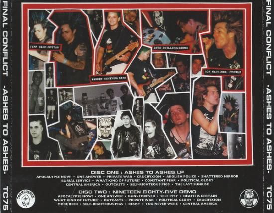 Final Conflict Ashes To Ashes ハードコア　80s mqdefault.jpg