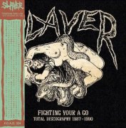 SLAVER - Fighting Your A Go-Total Discography 1987-1990 LP+CD - RECORD BOY