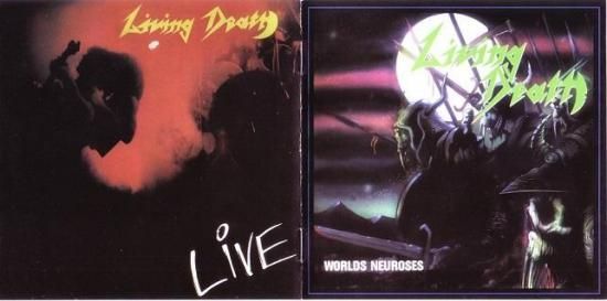 LIVING DEATH - Worlds Neuroses / Live CD - RECORD BOY